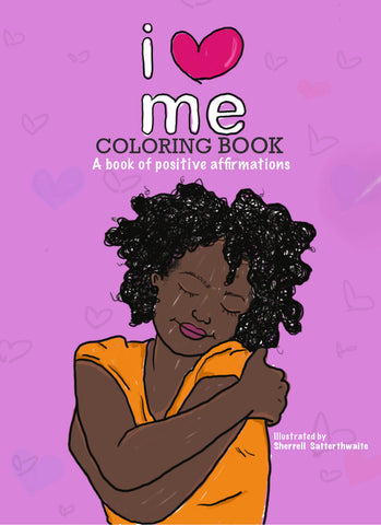 I LOVE ME COLORING BOOK (G)